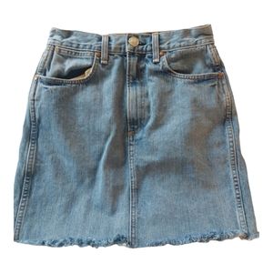 Rag & Bone Cut-Off Denim Skirt, EUC